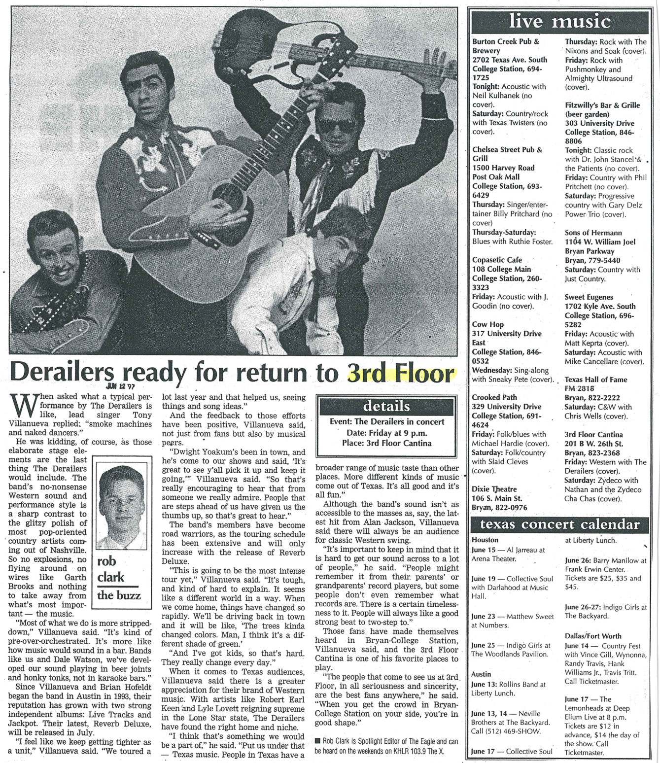The Eagle Archives: The 3rd Floor Cantina